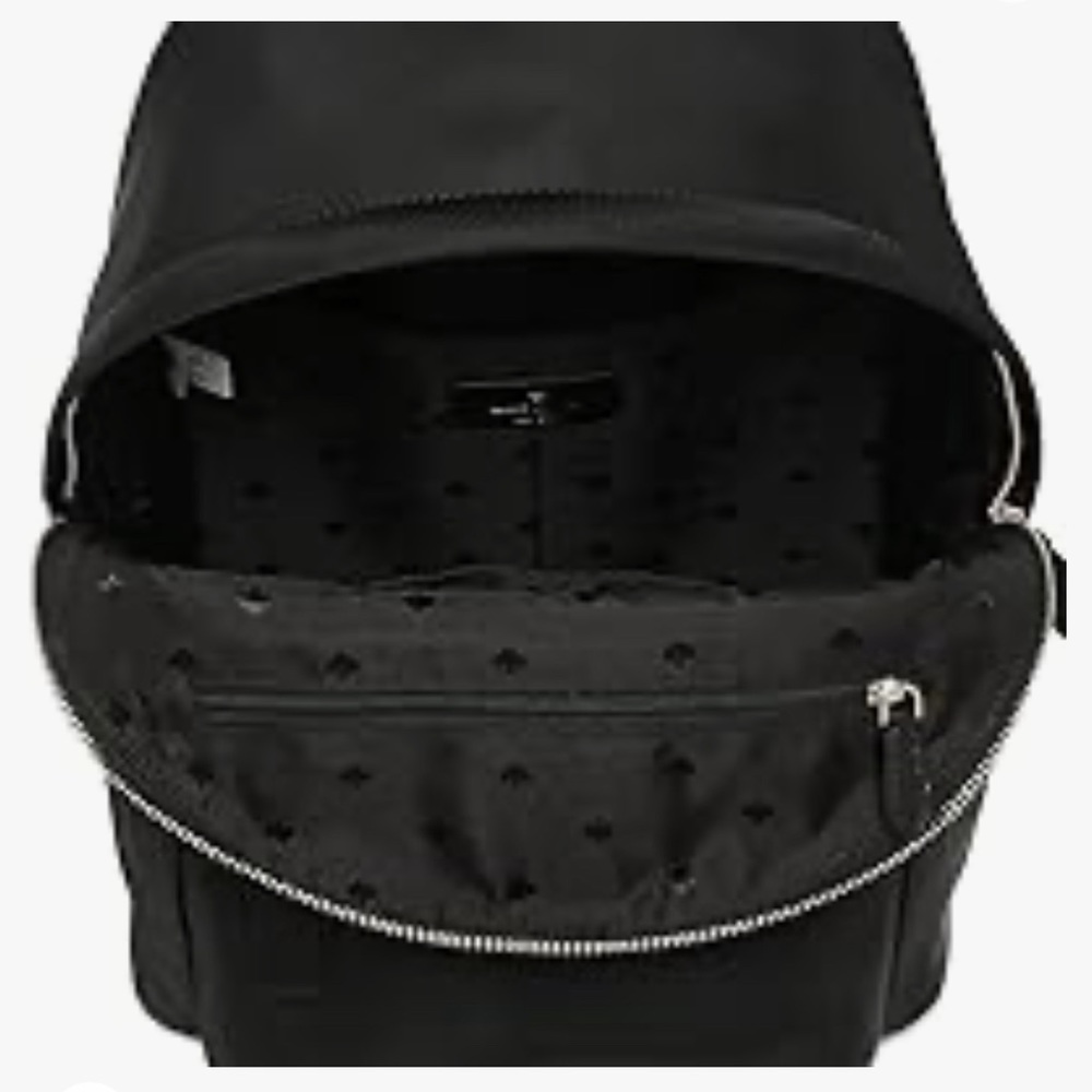 Kate Spade Chelsea Medium black Nylon Shoulder Backpack Bag - Picture 4 of 7